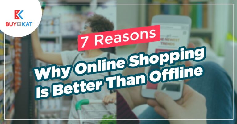 7 reasons why online shopping is better than offline