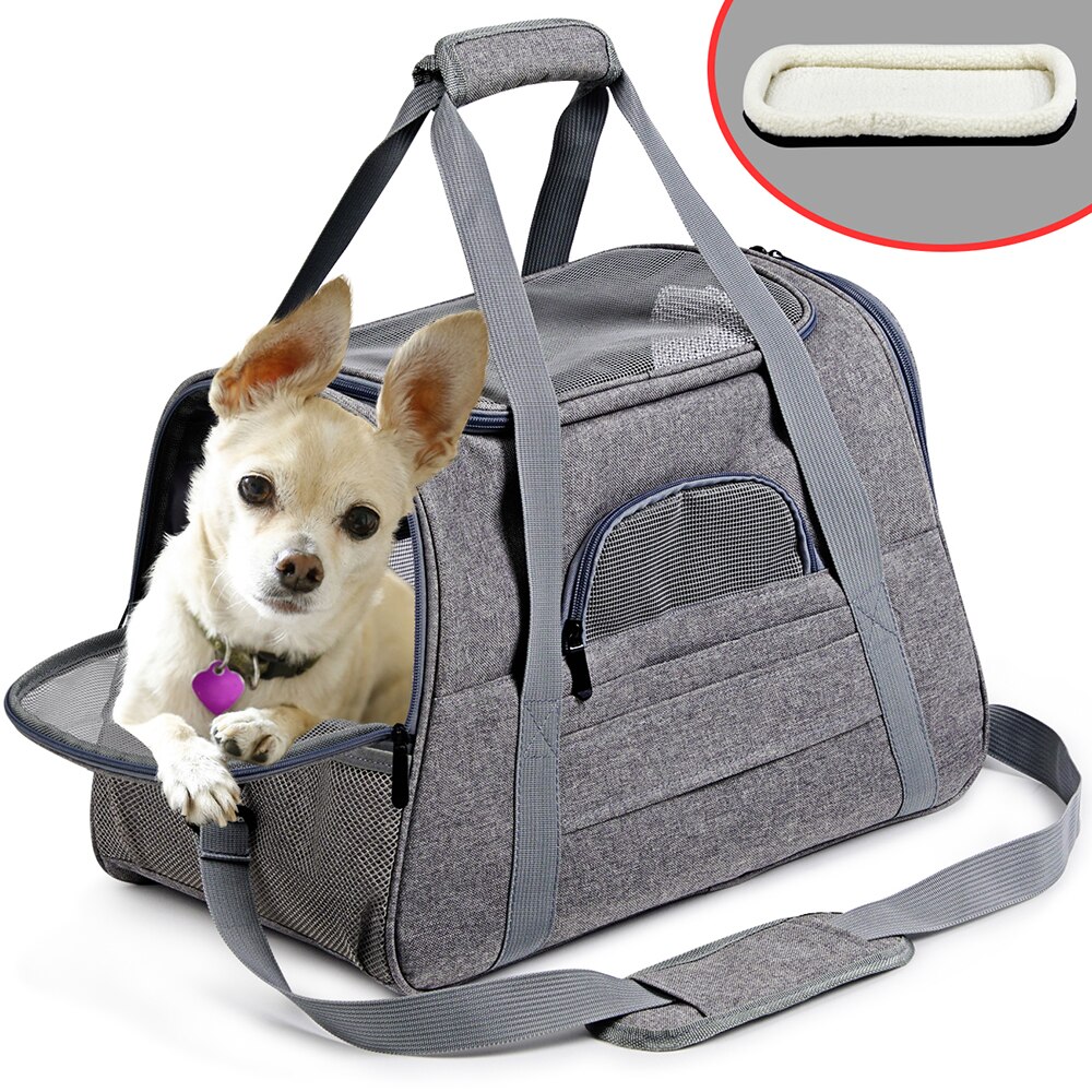 Dog Carrier Bags Portable Pet Cat Dog Backpack Breathable Cat Carrier Bag Airline Approved Transport Carrying For Cats Small Dog Dog Carrier Bags Portable Pet Cat Dog Backpack Breathable Cat Carrier Bag Airline Approved Transport Carrying For Cats Small Dog