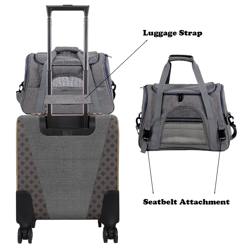 Dog Carrier Bags Portable Pet Cat Dog Backpack Breathable Cat Carrier Bag Airline Approved Transport Carrying For Cats Small Dog Dog Carrier Bags Portable Pet Cat Dog Backpack Breathable Cat Carrier Bag Airline Approved Transport Carrying For Cats Small Dog