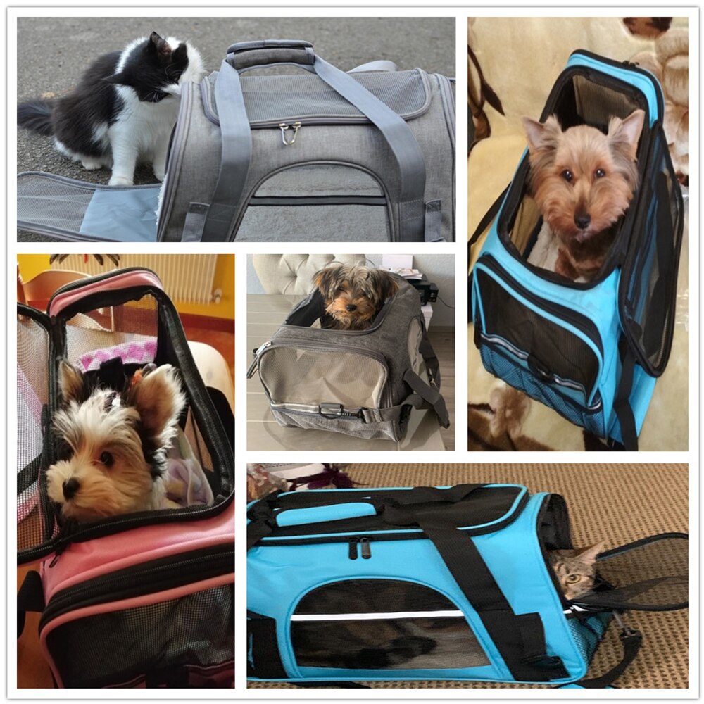 Dog Carrier Bags Portable Pet Cat Dog Backpack Breathable Cat Carrier Bag Airline Approved Transport Carrying For Cats Small Dog Dog Carrier Bags Portable Pet Cat Dog Backpack Breathable Cat Carrier Bag Airline Approved Transport Carrying For Cats Small Dog
