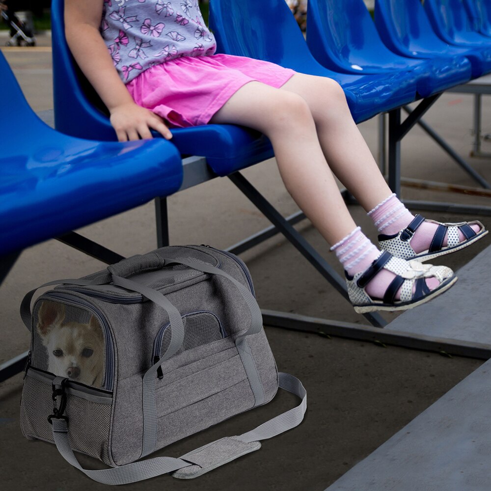 Dog Carrier Bags Portable Pet Cat Dog Backpack Breathable Cat Carrier Bag Airline Approved Transport Carrying For Cats Small Dog Dog Carrier Bags Portable Pet Cat Dog Backpack Breathable Cat Carrier Bag Airline Approved Transport Carrying For Cats Small Dog