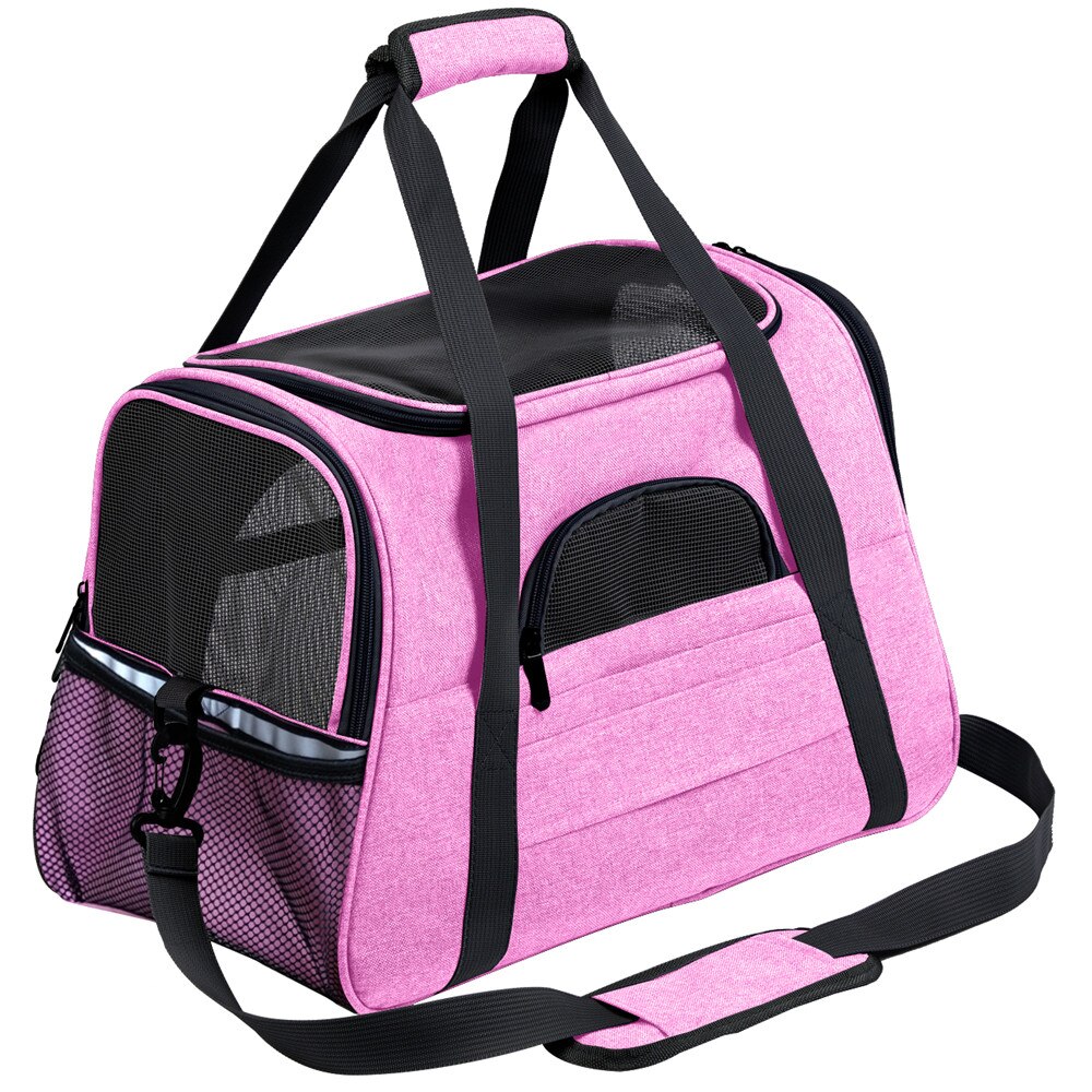 Dog Carrier Bags Portable Pet Cat Dog Backpack Breathable Cat Carrier Bag Airline Approved Transport Carrying For Cats Small Dog Dog Carrier Bags Portable Pet Cat Dog Backpack Breathable Cat Carrier Bag Airline Approved Transport Carrying For Cats Small Dog