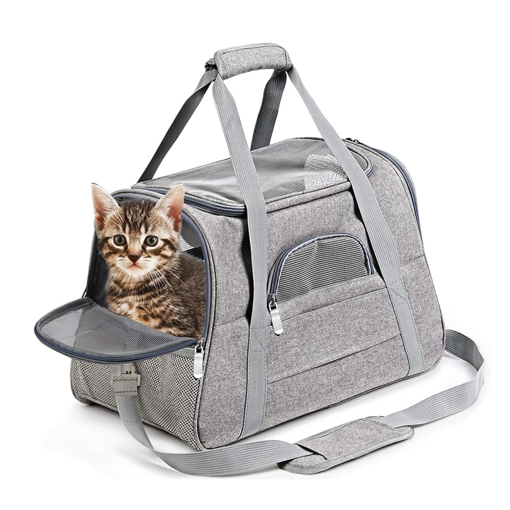 Dog Carrier Bags Portable Pet Cat Dog Backpack Breathable Cat Carrier Bag Airline Approved Transport Carrying For Cats Small Dog Dog Carrier Bags Portable Pet Cat Dog Backpack Breathable Cat Carrier Bag Airline Approved Transport Carrying For Cats Small Dog