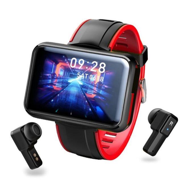 smartwatch 2 in 1 bluetooth earphones